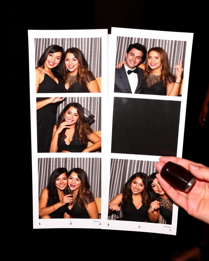 Photo strip souvenir